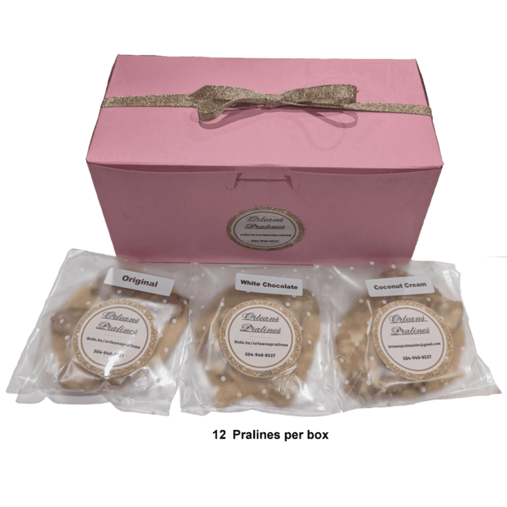 Orleans Pralines Assorted Pralines 12 Pack