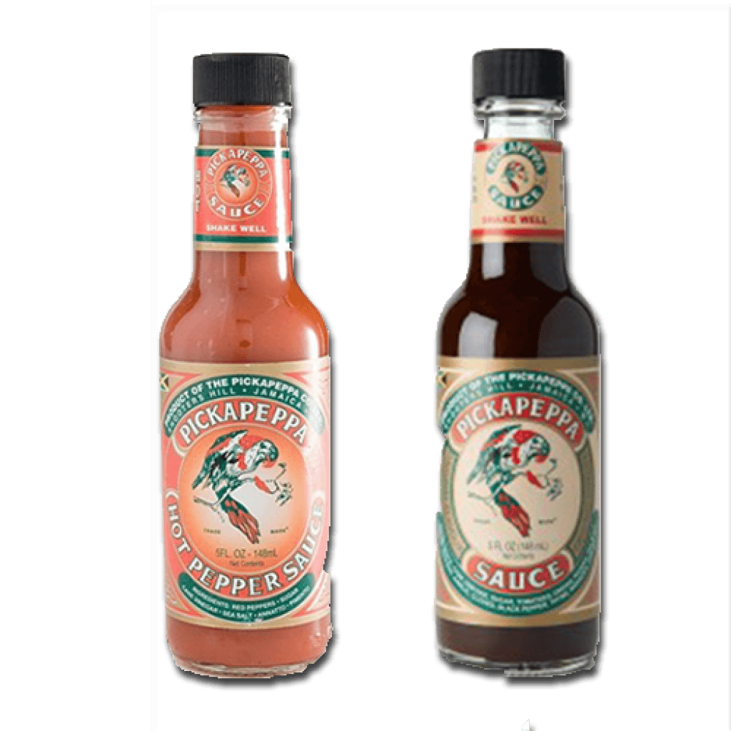 Package of Red & Pickapeppa Sauce