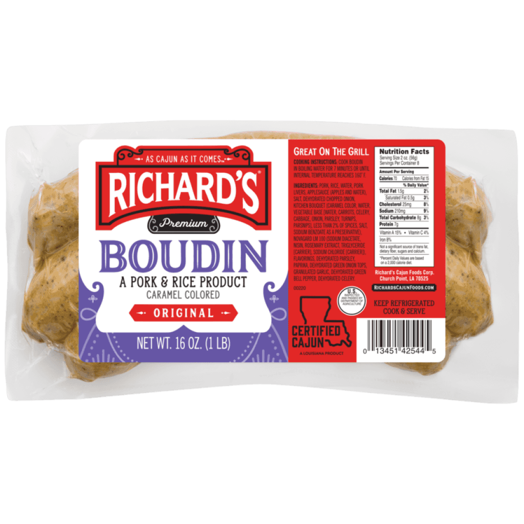 Richard's Pork Boudin Regular