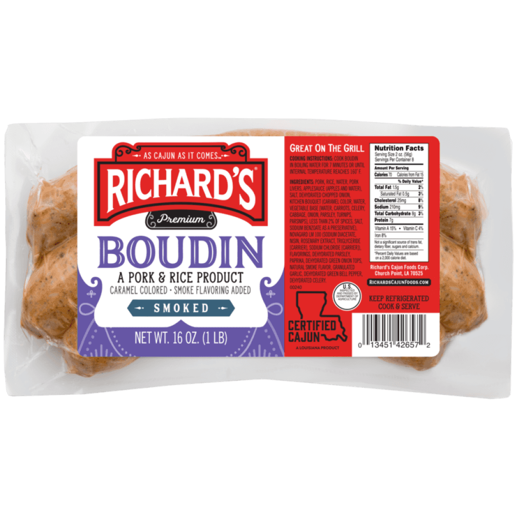 Richard's Smoked Pork Boudin