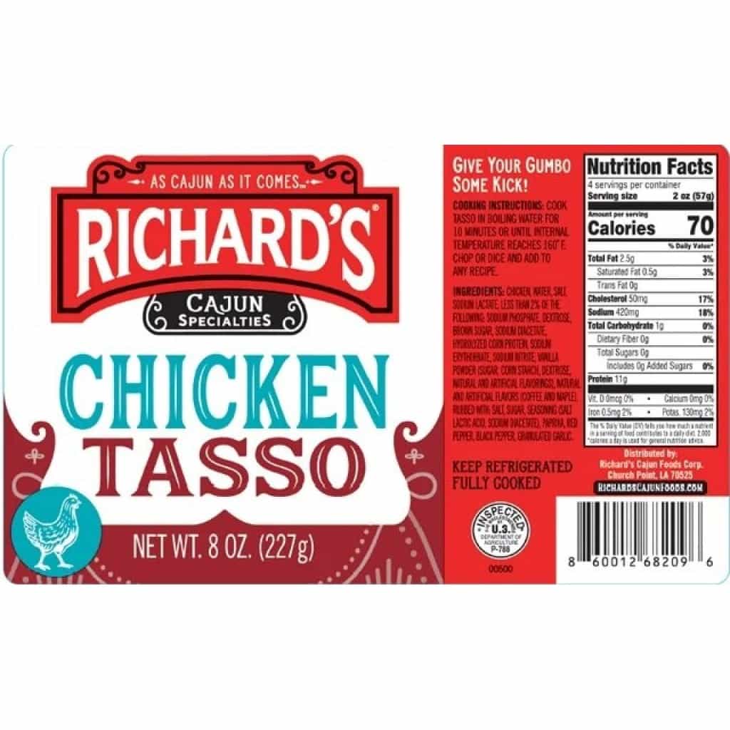 Richard's Chicken Tasso