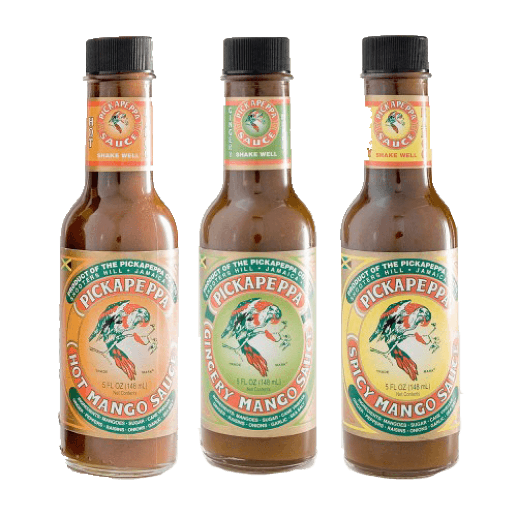 Mixed Package of Mango Pickapeppa Sauces