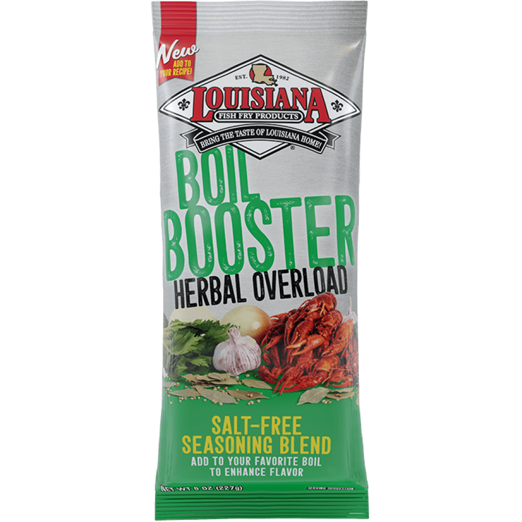 Louisiana Fish Fry Herbal Overload Boil Booster 8 oz