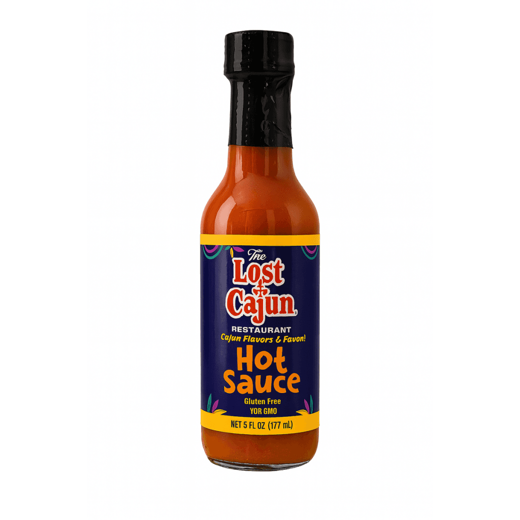 The Lost Cajun Hot Sauce 6 oz