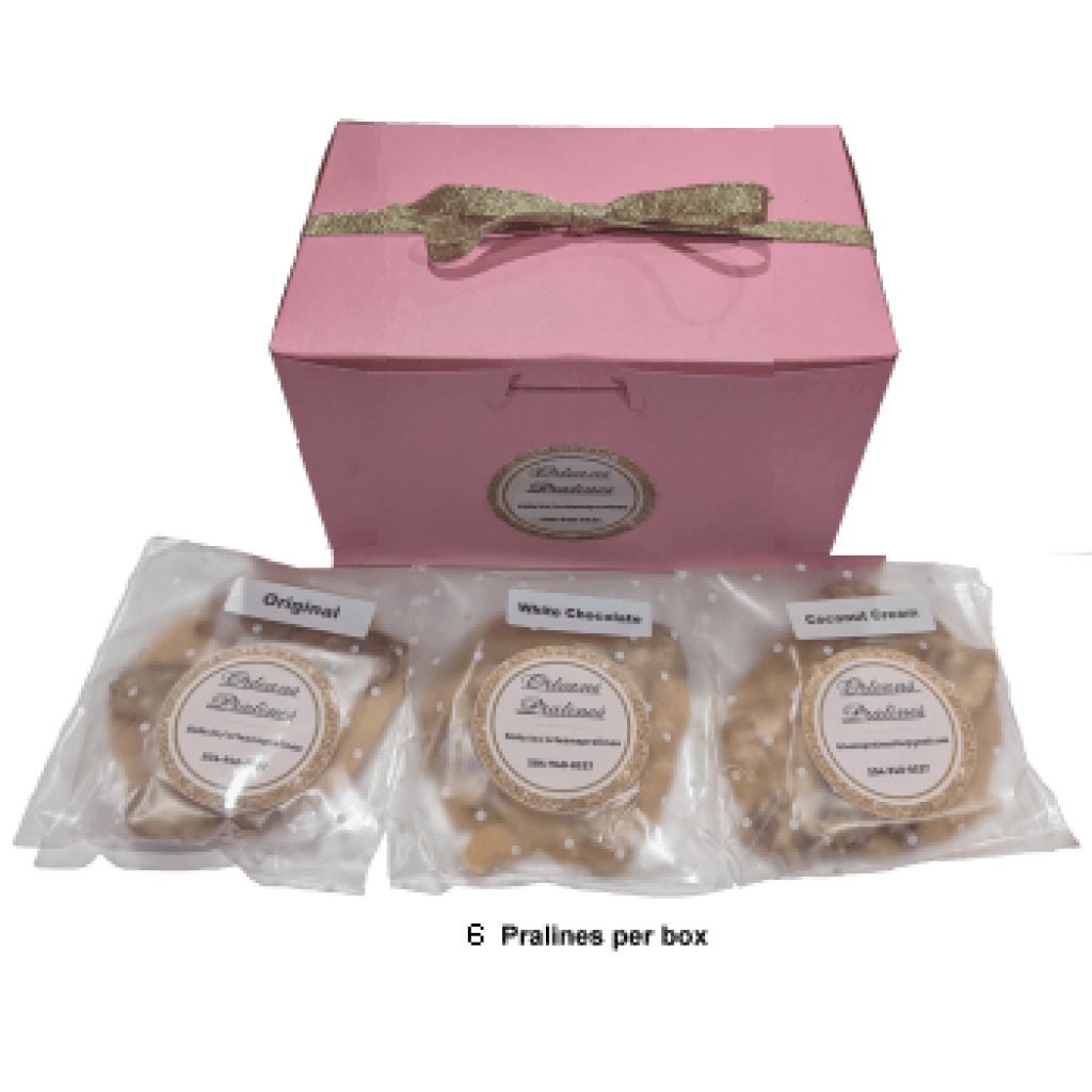Orleans Pralines Assorted Pralines 6 Pack