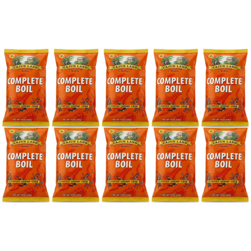 Cajun Land Complete Boil 16 oz - Pack of 10