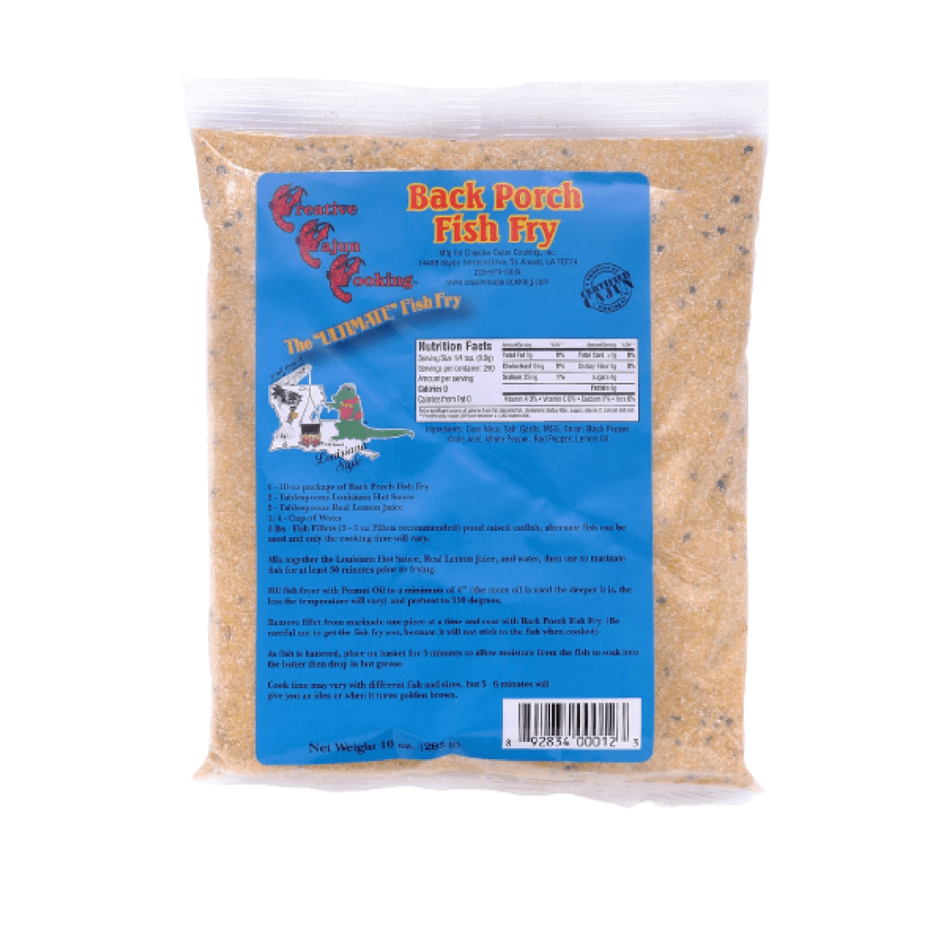 Creative Cajun Cooking Fish Fry 10 oz bag