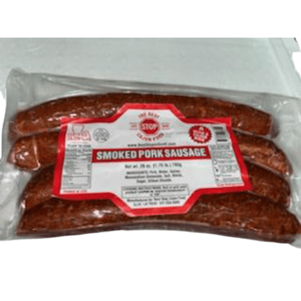 Best Stop Smoked Pork Sausage 28 oz
