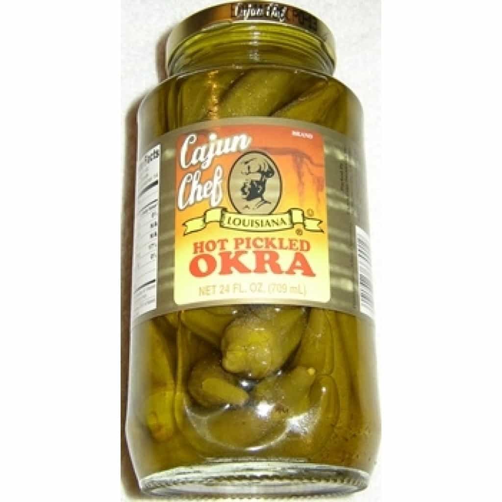 Cajun Chef Hot Pickled Okra