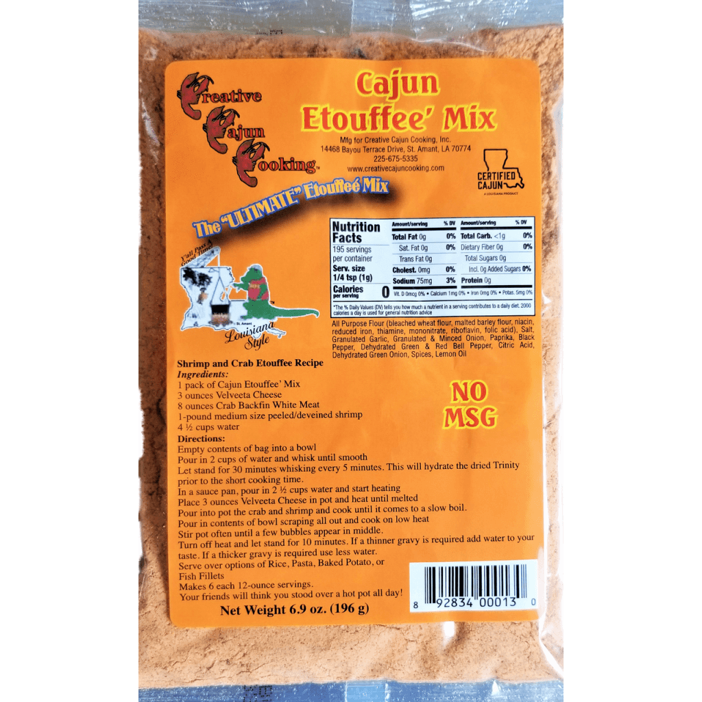 Creative Cajun Cooking Etouffee Mix