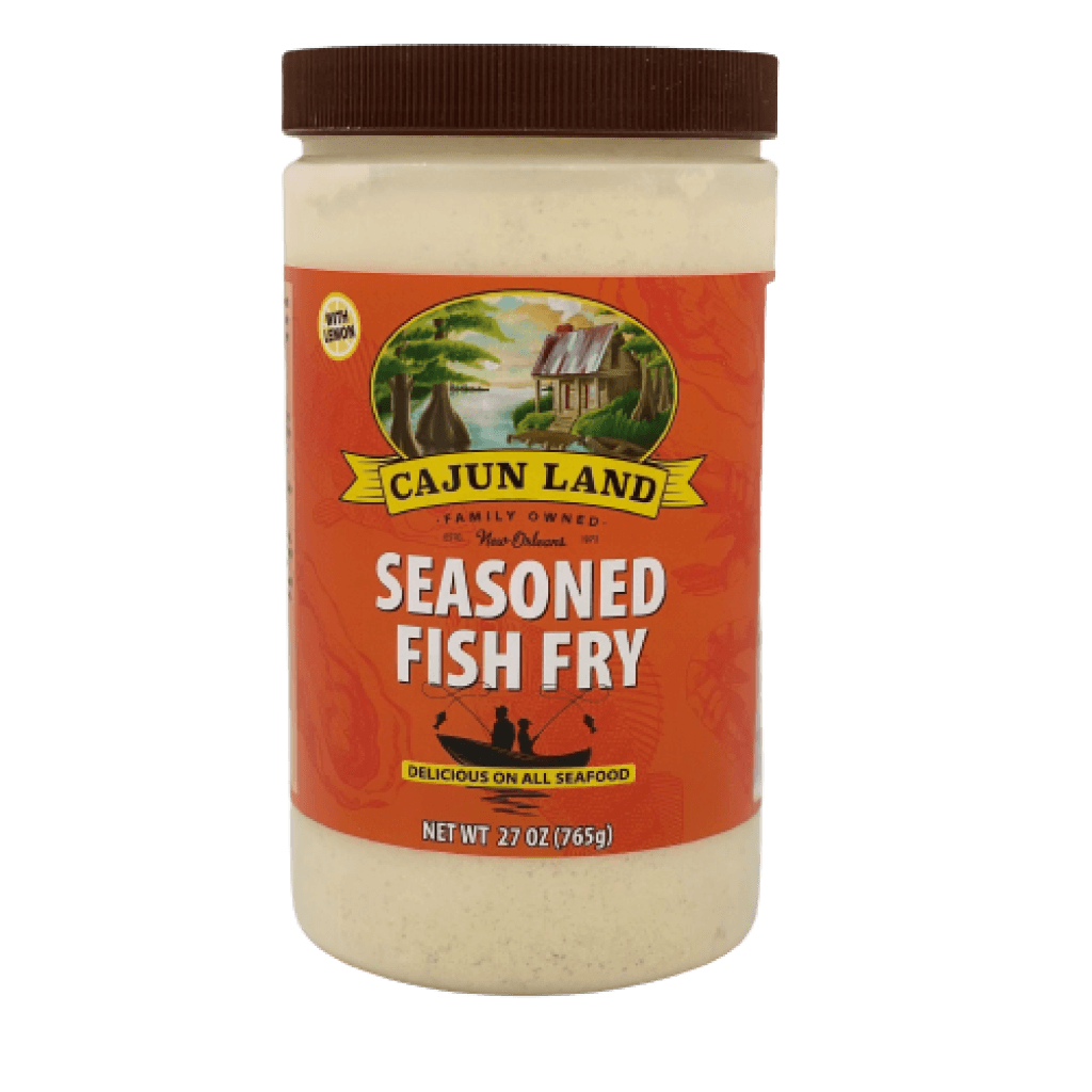 Cajun Land Seasoned Fish Fry 27 oz