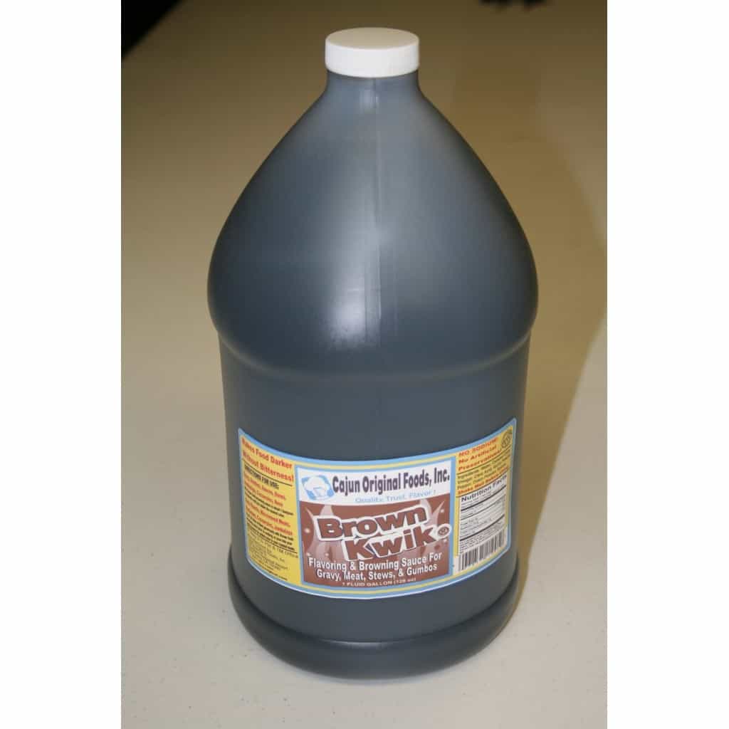Cajun Original Brown Kwik Cajun Browning Sauce 1 Gallon