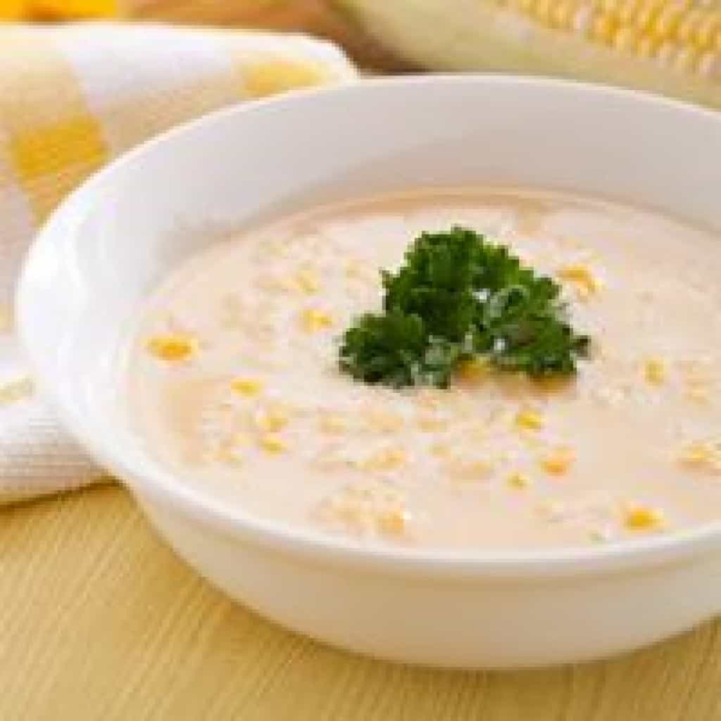 Chef John Folse Creole Corn & Shrimp Soup