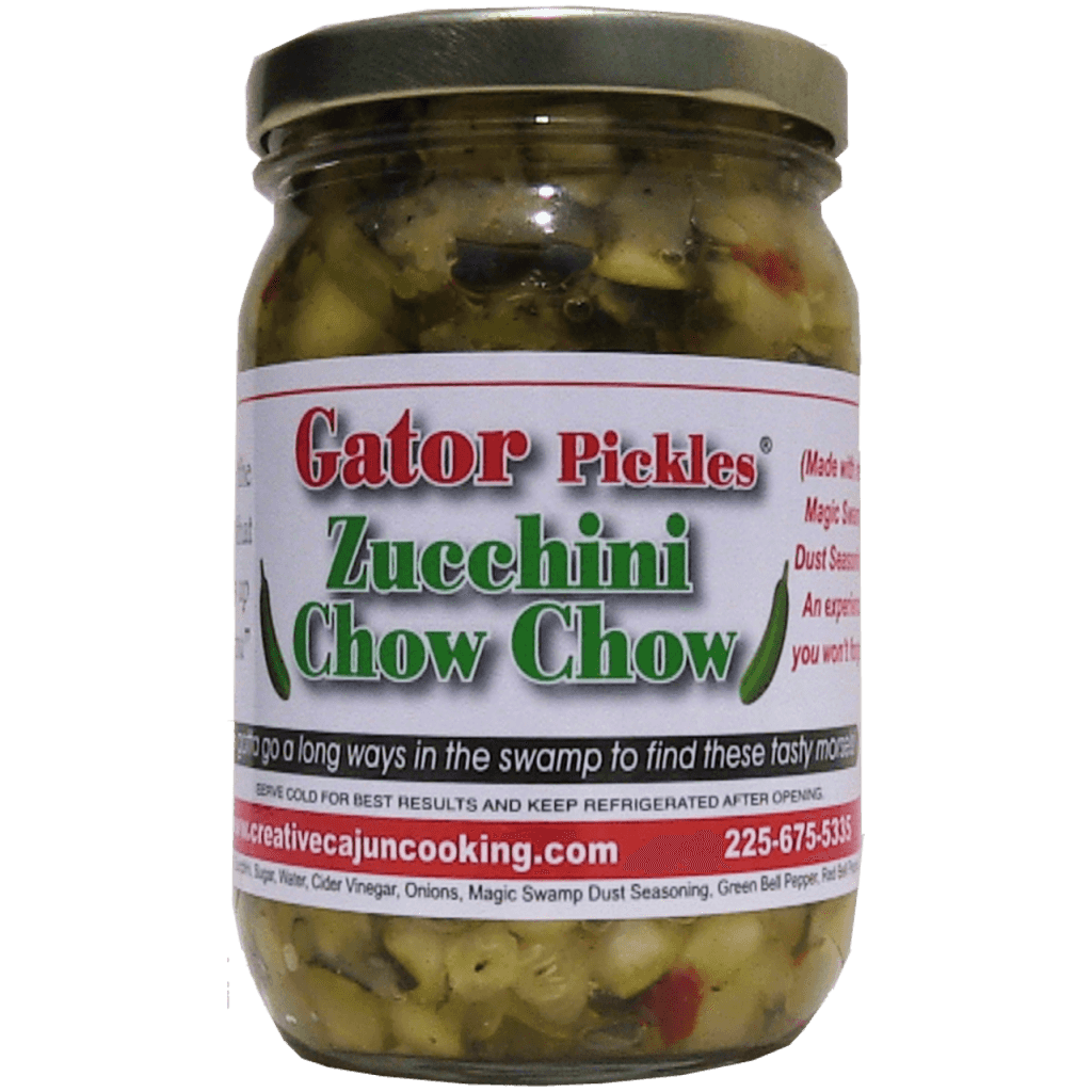 Gator Pickles Zucchini Chow Chow | Creative Cajun
