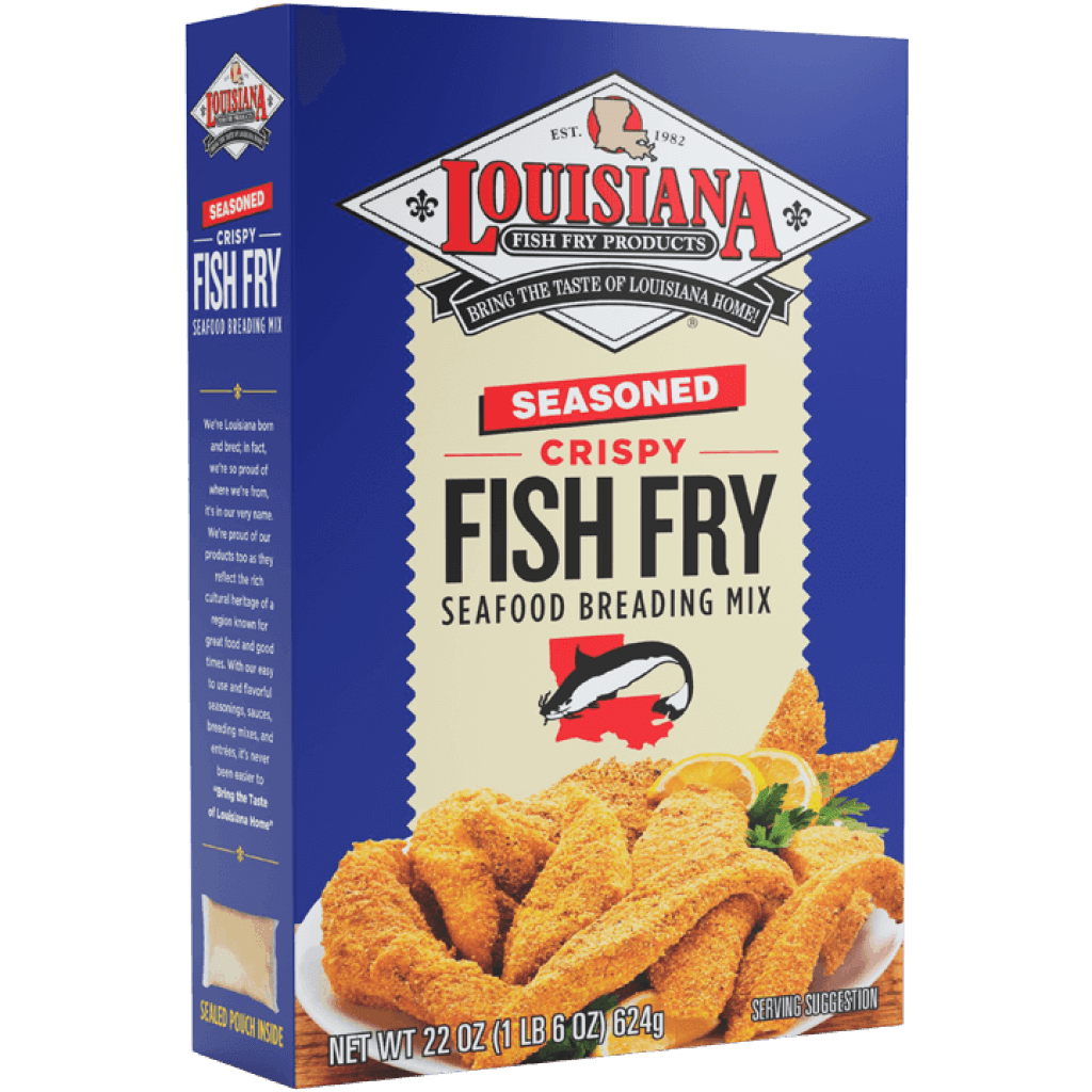 Louisiana Fish Fry Seasoned Fish Fry 22 oz box