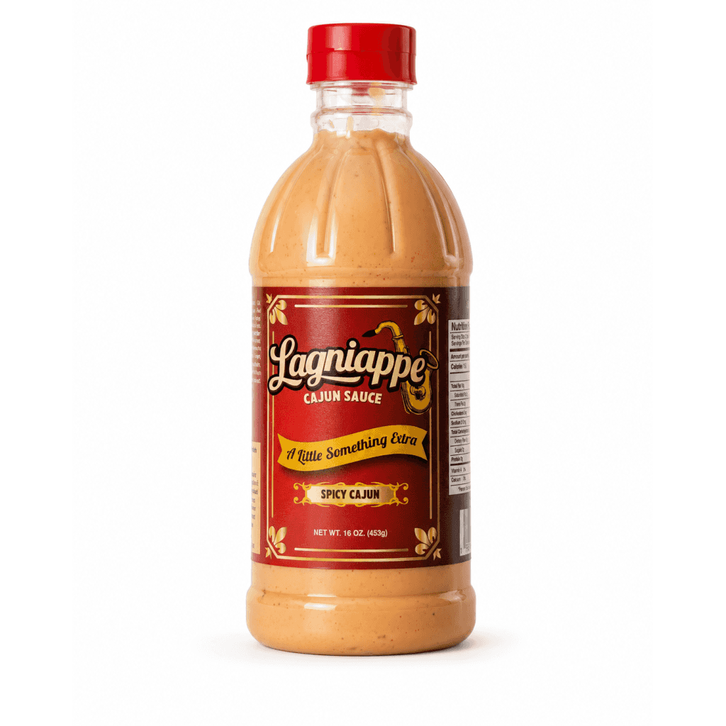Lagniappe Dipping Sauce Spicy 16 oz Bottle