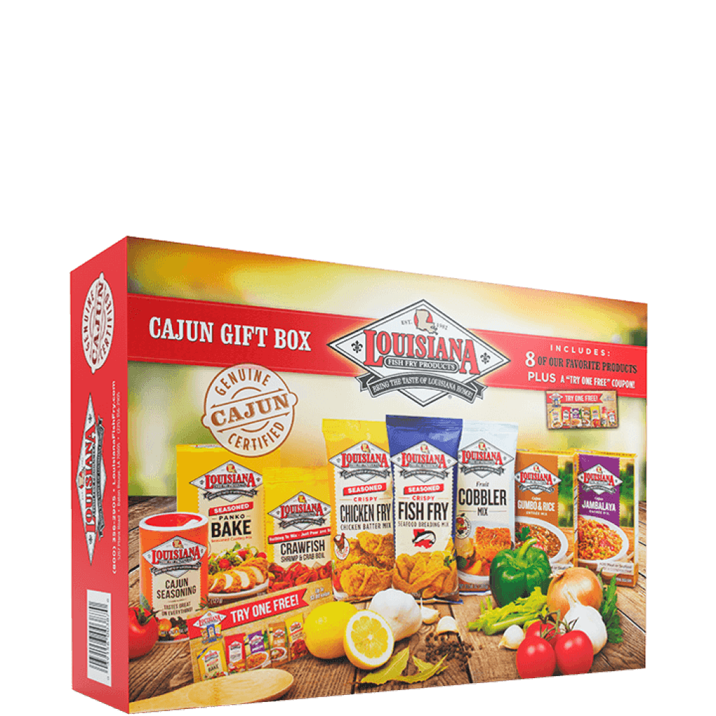 Louisiana Fish Fry Cajun Gift Box