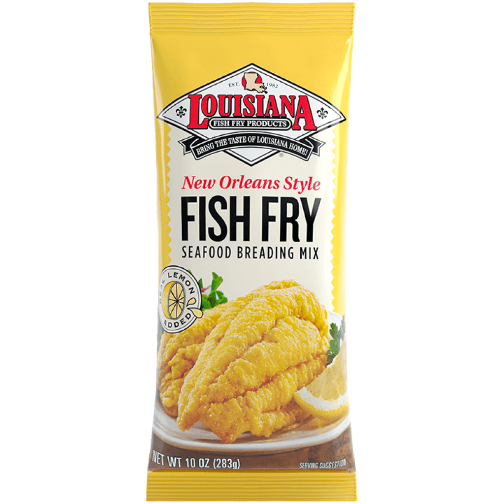 Louisiana Fish Fry New Orleans Style Lemon Fish Fry 10 oz