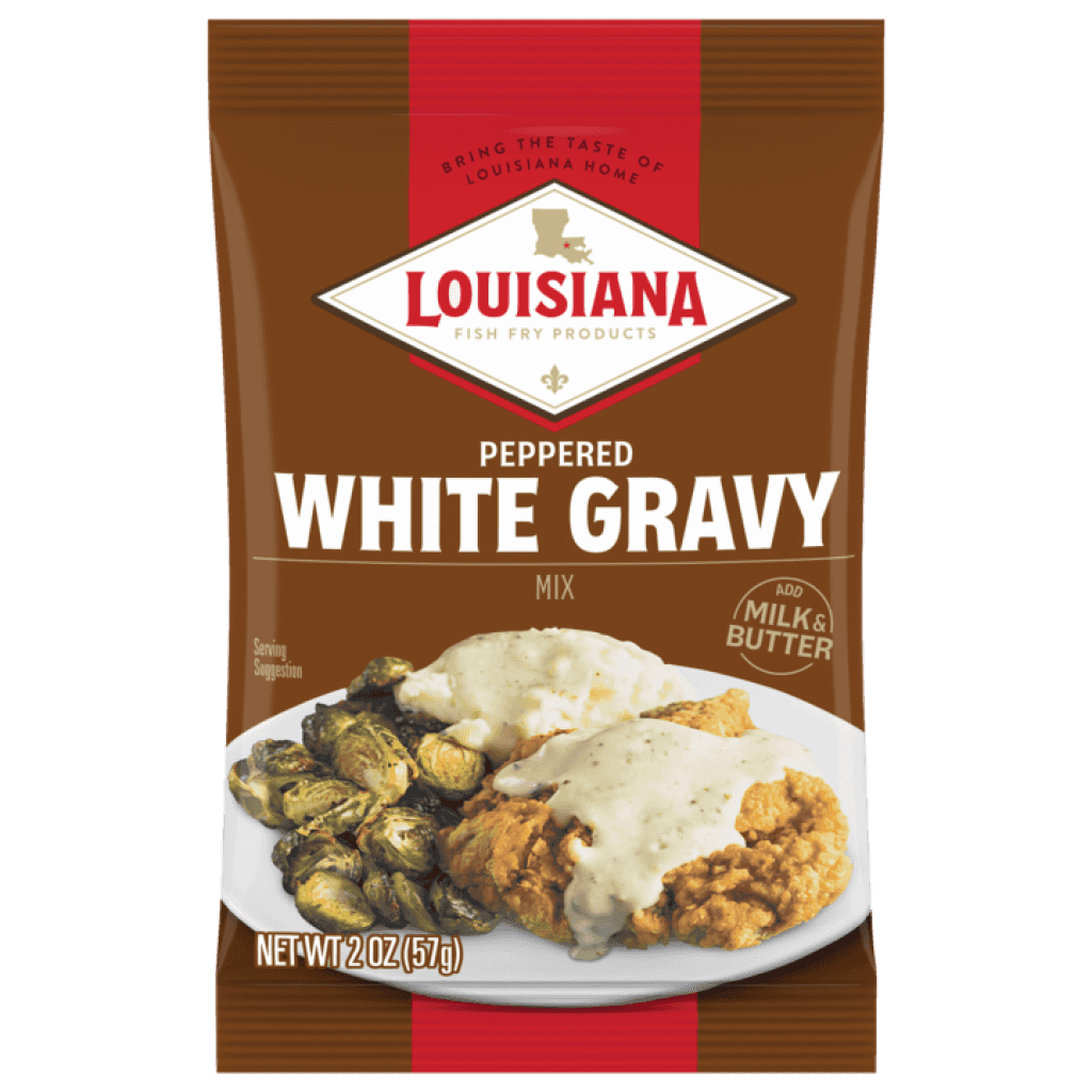 Louisiana Fish Fry Peppered White Gravy Mix