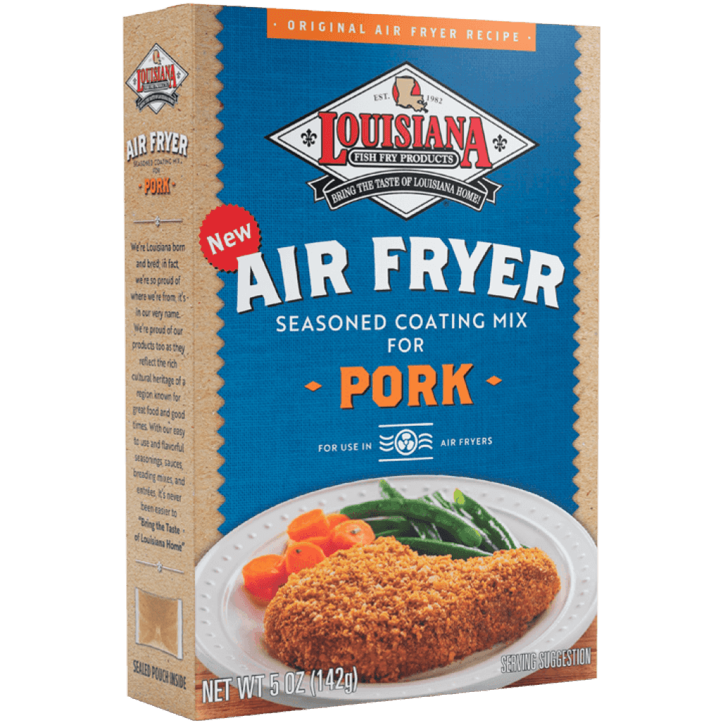 Louisiana Fish Fry Pork Air Fryer Seasoned Coating Mix