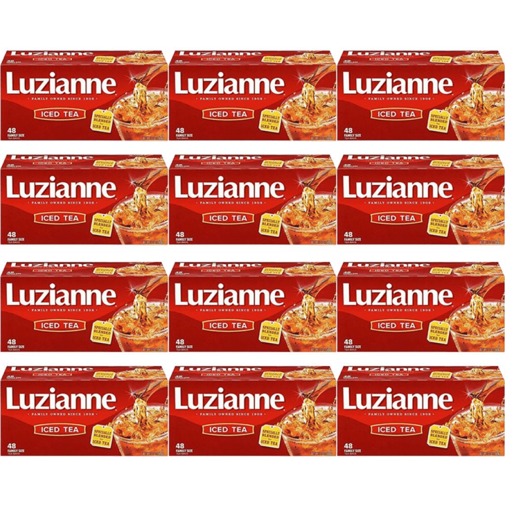 Luzianne Tea 48 cnt family Pack of 12