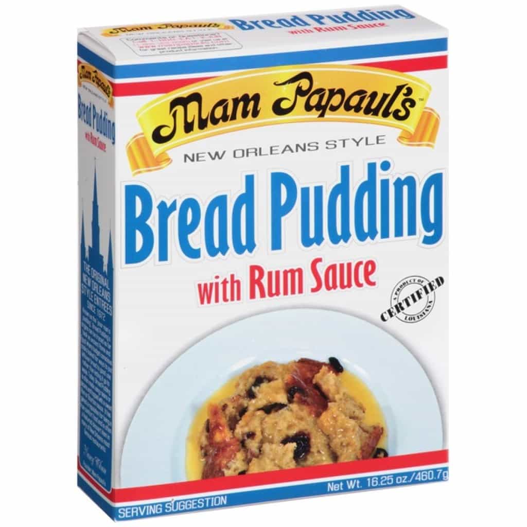 Mam Papaul’s Bread Pudding with Rum Sauce