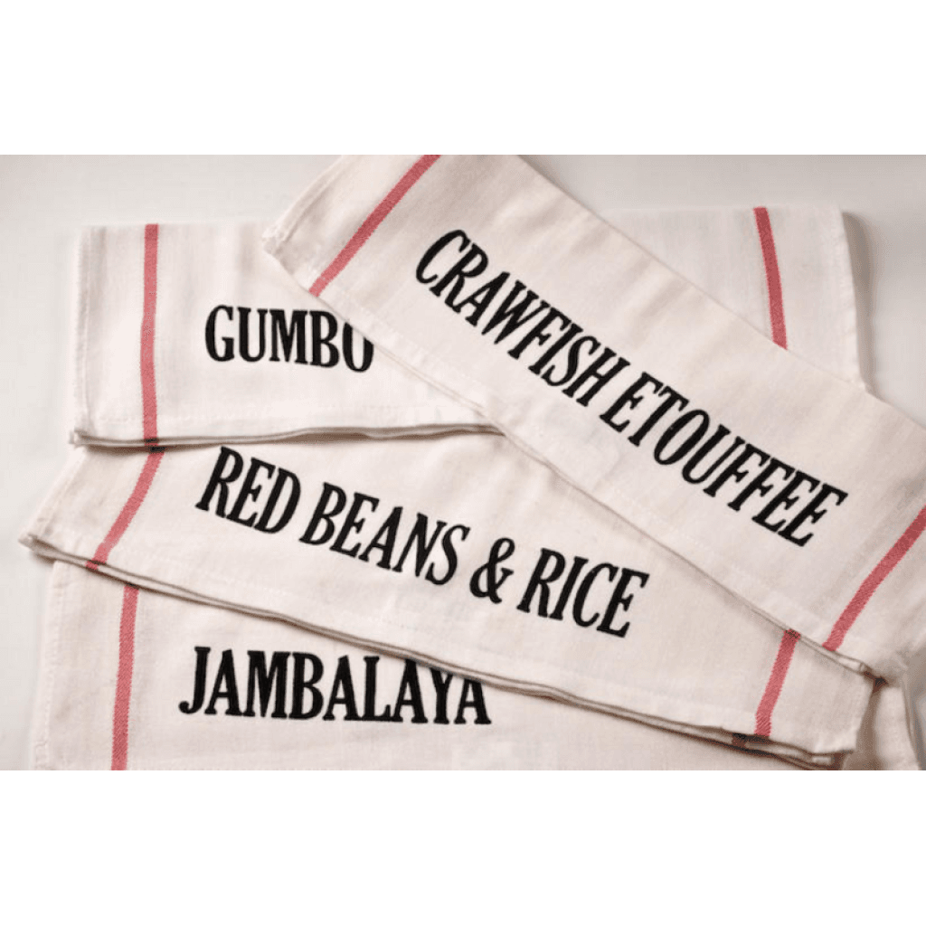 NOLA Dishes Set of 4 Kitchen Towels
