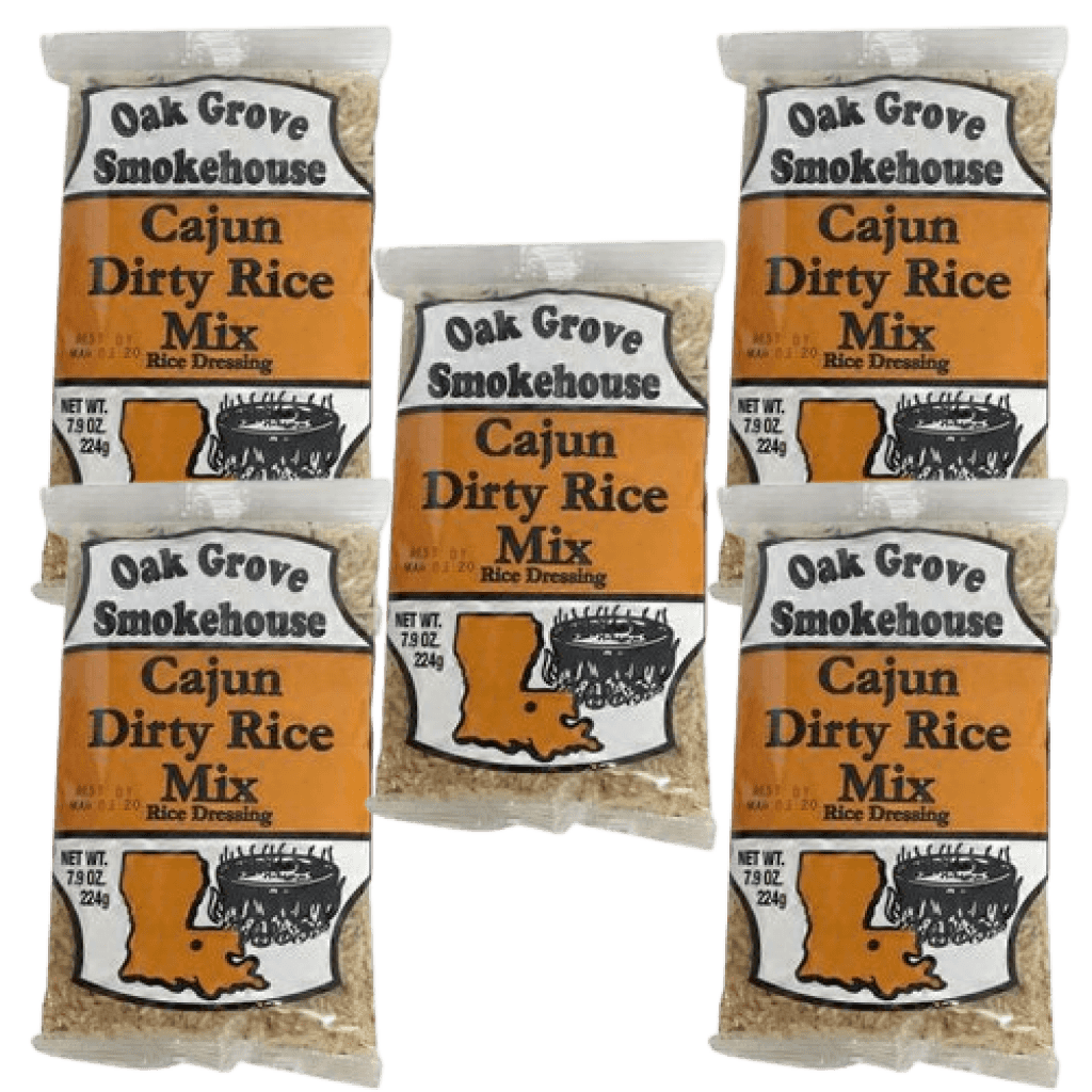 Oak Grove Smokehouse Dirty Rice Mix 7.9 oz Pack of 5