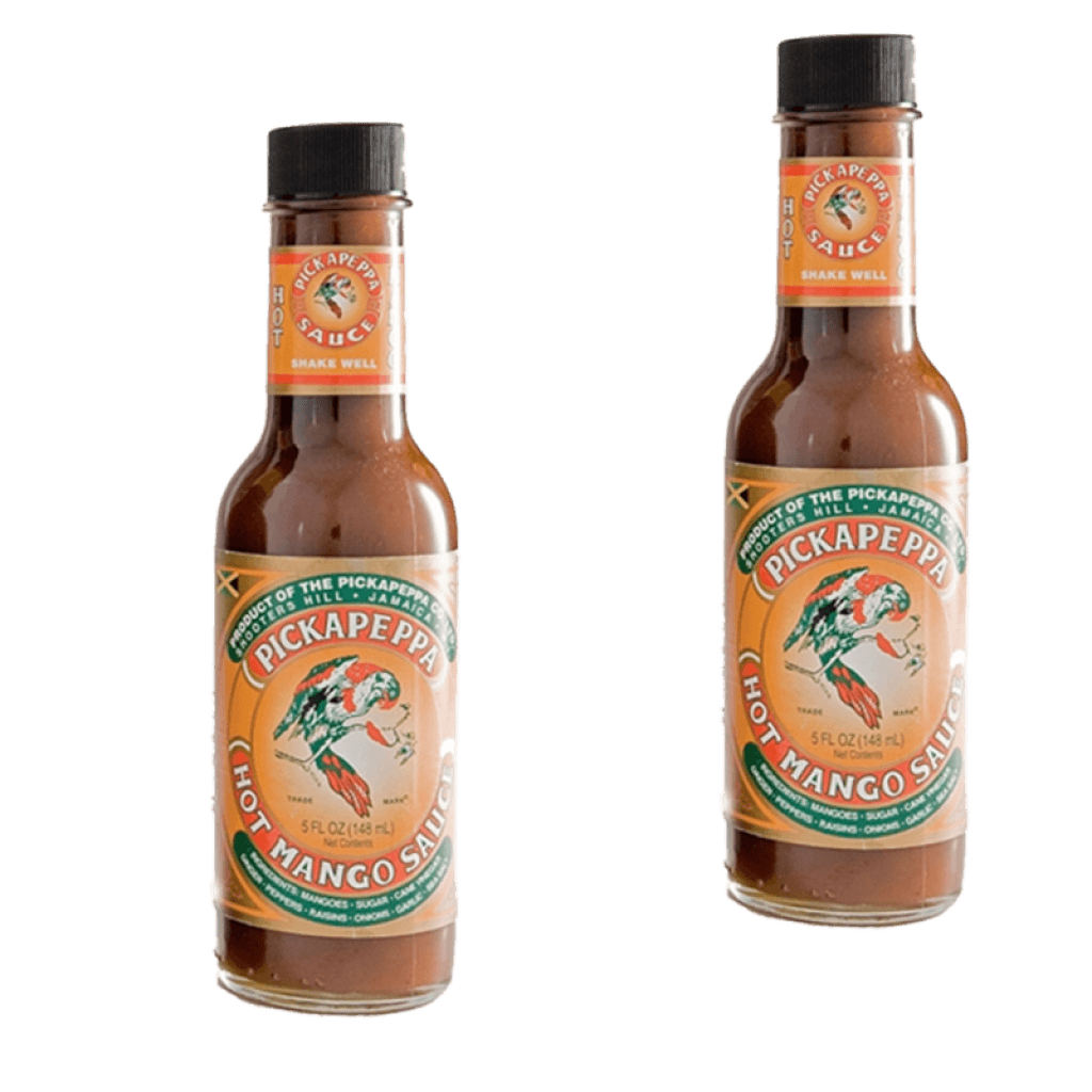 Pickapeppa Hot Mango Sauce 5 oz Pack of 2