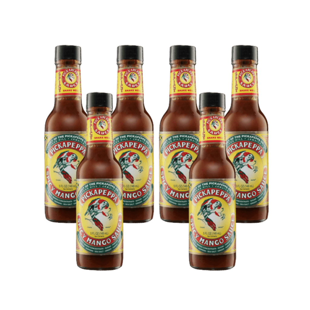Pickapeppa Spicy Mango Sauce 5 oz Pack of 6