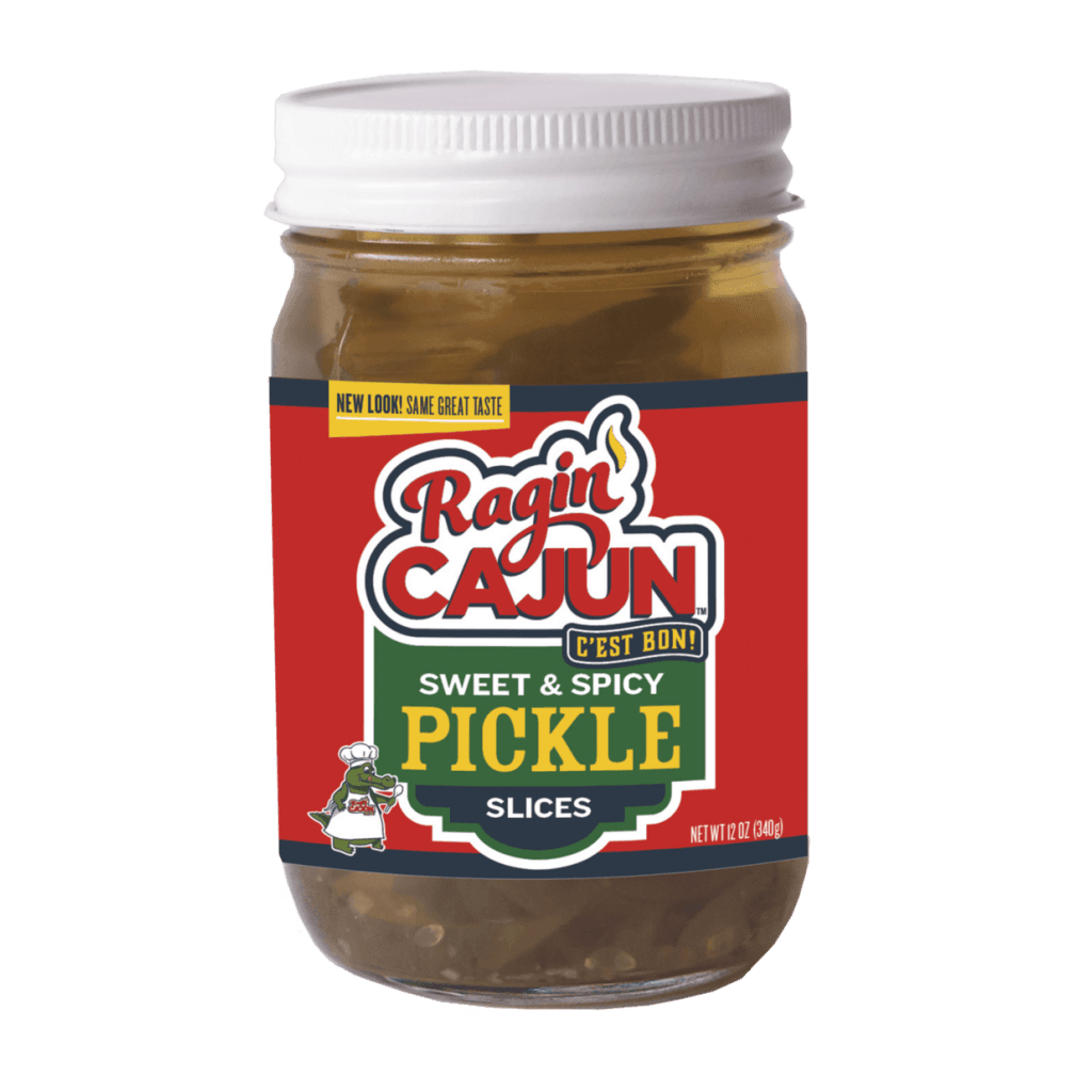 Ragin Cajun Pickle Slices( sweet & spicy )