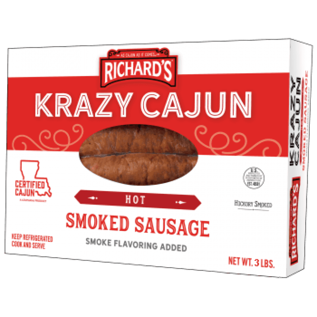 Krazy Cajun Hot Smoked Sausage