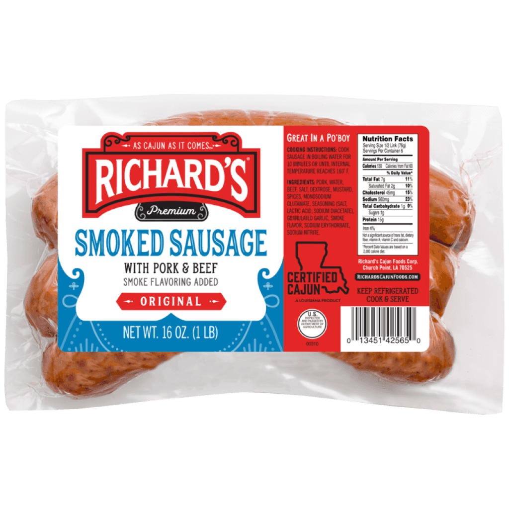 Richard's Pork & Beef Sausage