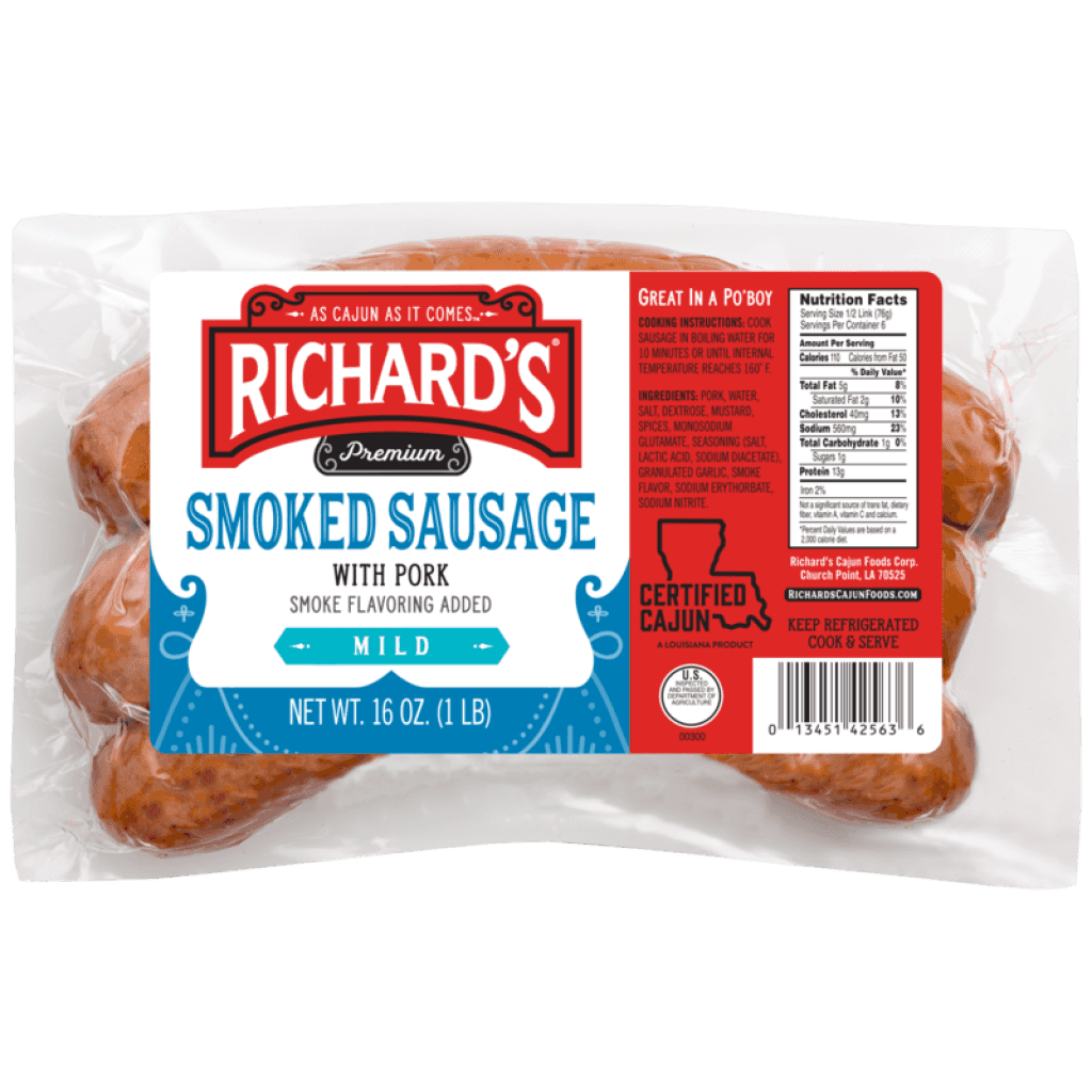 Richard's Smoked Pork Sausage