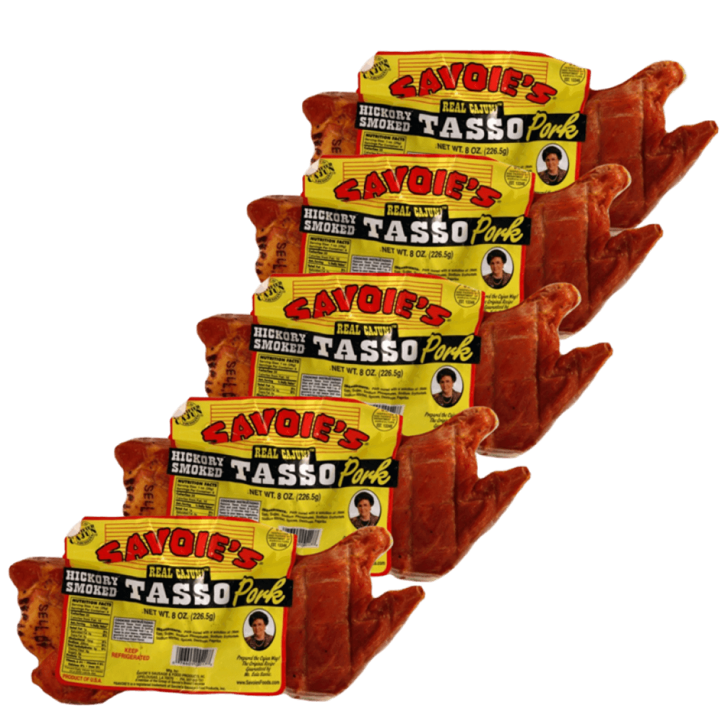 Savoie's Pork Tasso 8 oz Pack of 5