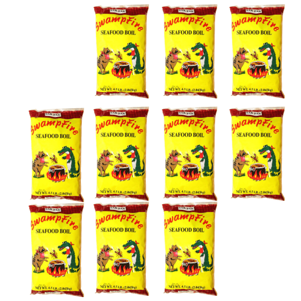Swamp Fire Seafood Boil 4.5 lb - Pack of 10