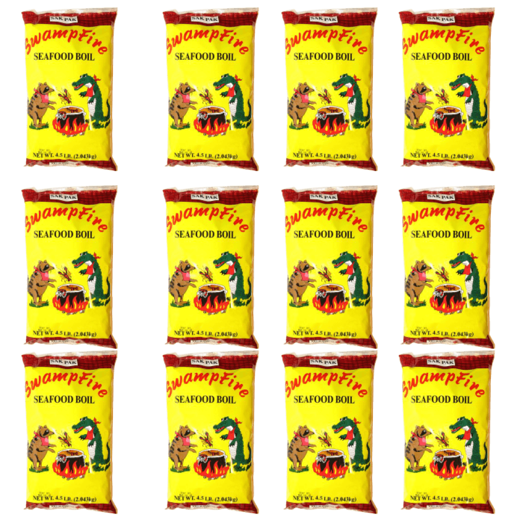 Swamp Fire Seafood Boil 4.5 lb - Pack of 12