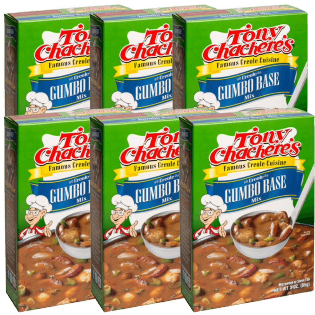 Tony Chachere's Gumbo Base 3 oz Pack of 6