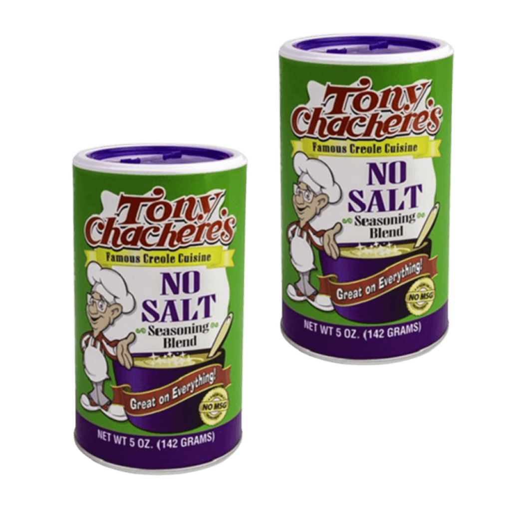 Tony Chachere's No Salt Creole Seasoning 5 oz - Pack of 2