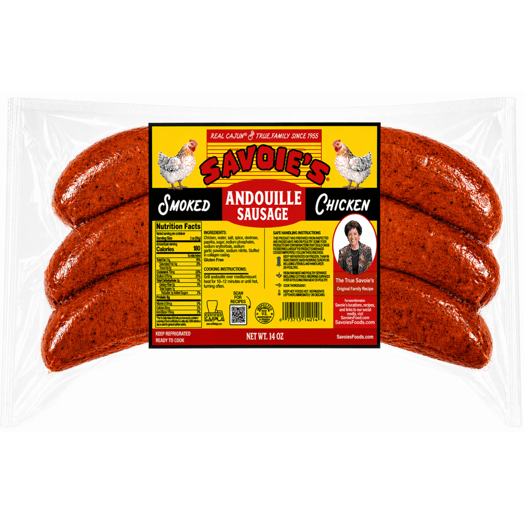 Savoie's Chicken Andouille Sausage 14 oz